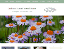 Tablet Screenshot of grahamdunnfh.com